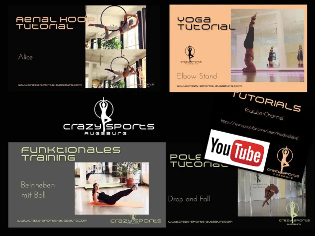 Bild: CrazySports Augsburg® - Digitalisierung im Fitnessstudio: Onlinetutorials