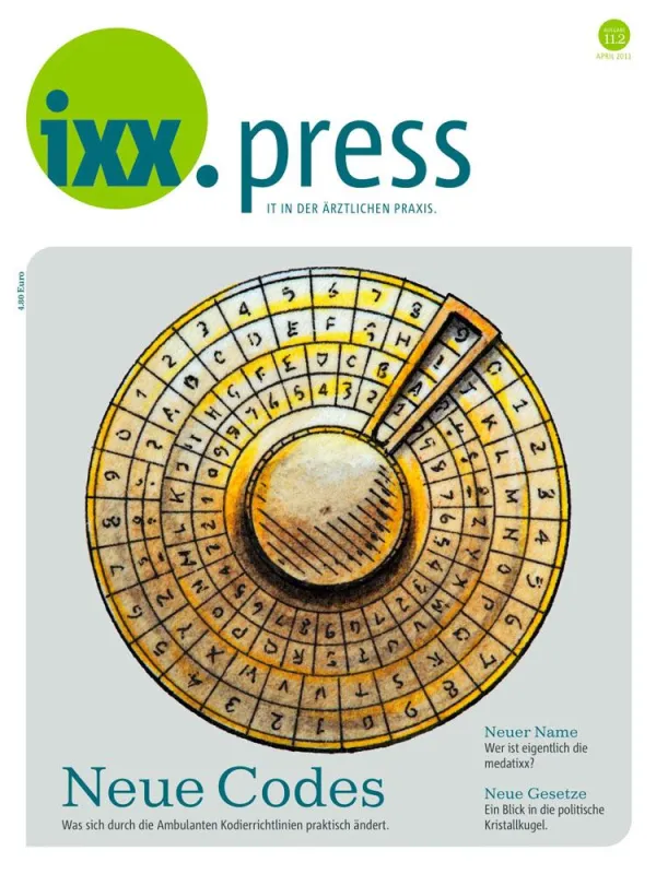 Die erste Ausgabe von ixx.press erscheint pünktlich zur Branchenmesse conhIT