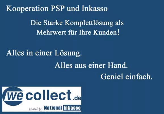 Bild: Die Payment Komplettlösung - Inkasso als Mehrwert für Payment Service Provider