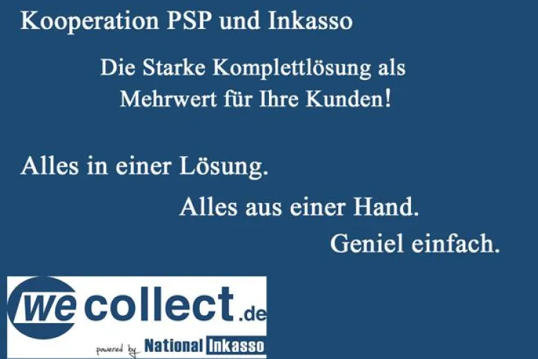 Bild: Die Payment Komplettlösung - Inkasso als Mehrwert für Payment Service Provider
