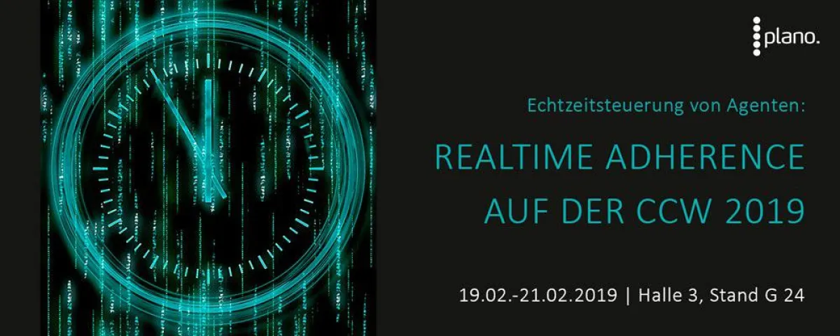 Realtime Adherence auf der CCW 2019