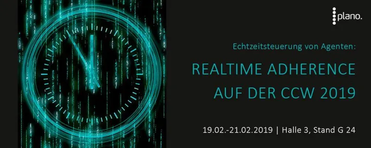 Bild: Realtime Adherence auf der CCW 2019