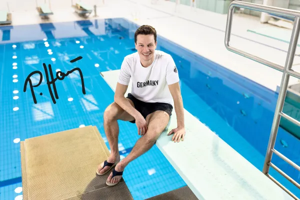 Bild: Prominenter Markenbotschafter: Seeger startet Kooperation mit Olympia-Wasserspringer Patrick Hausding