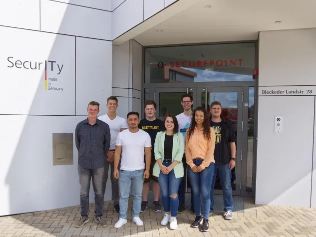 Bild: Erstmals Duales Studium bei Securepoint