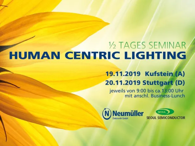 Bild: Human Centric Lighting Seminar