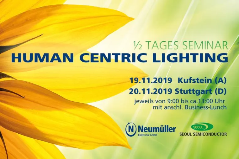 Bild: Human Centric Lighting Seminar