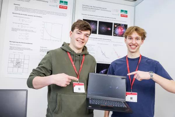 Zehn Projekte starten beim Bundesfinale Jugend forscht Bild: Zehn Projekte starten beim Bundesfinale Jugend forscht