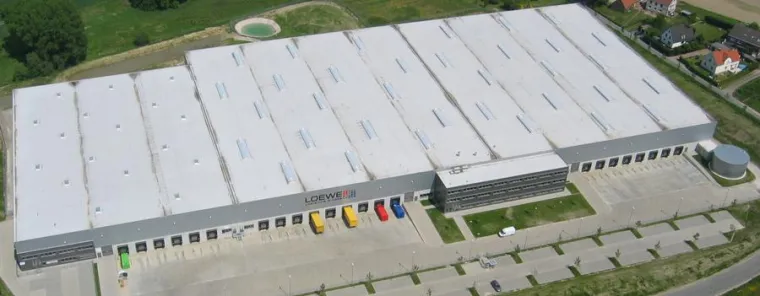 Bild: Betriebsbesichtigung bei der Loewe Logistics & Care GmbH & Co.KG