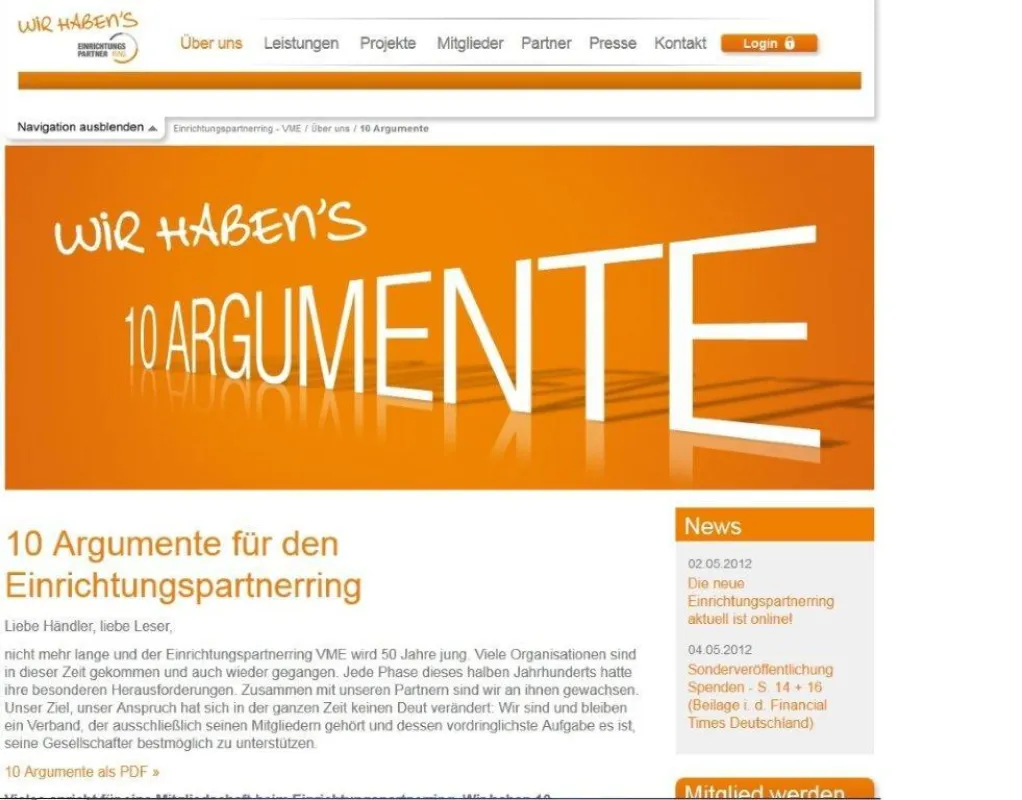 Gute Gründe für einen Wechsel zum Einrichtungspartnerring