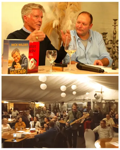 Bewegender Abend mit Nick Wilder und Steffen Kersken Bild: Bewegender Abend mit Nick Wilder und Steffen Kersken