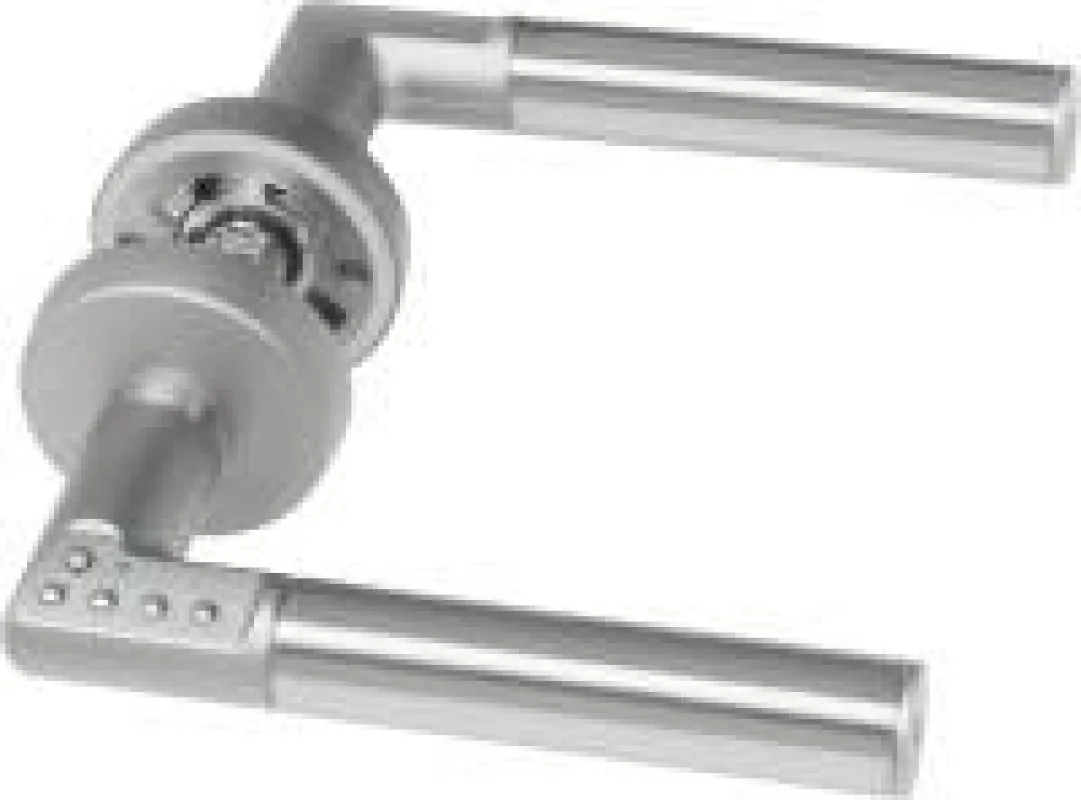 Von außen sichert Code Handle die Tür mit einem PIN.  Foto: ASSA ABLOY Sicherheitstechnik GmbH