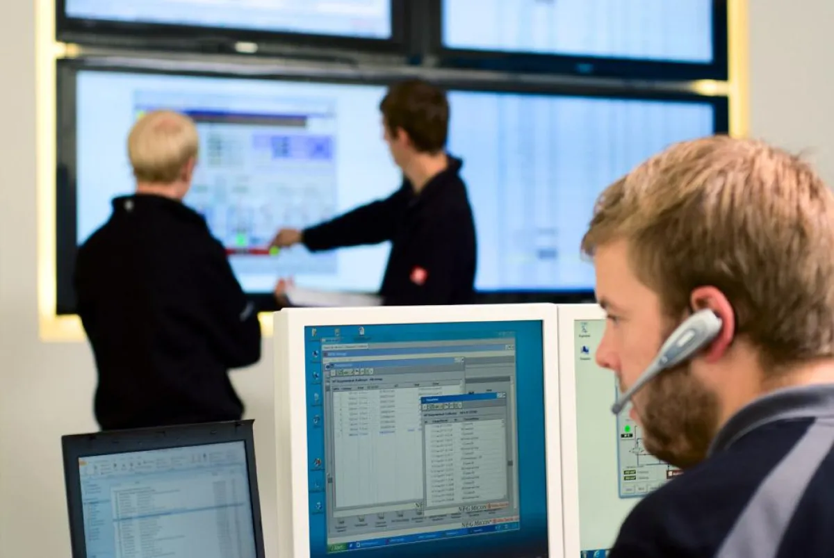 Fernleitzentrale der seebaWIND Service GmbH