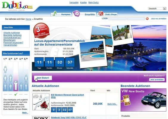 Auktionsportal DubLi lädt zum Besenabend mit Boris Bild: Auktionsportal DubLi lädt zum Besenabend mit Boris