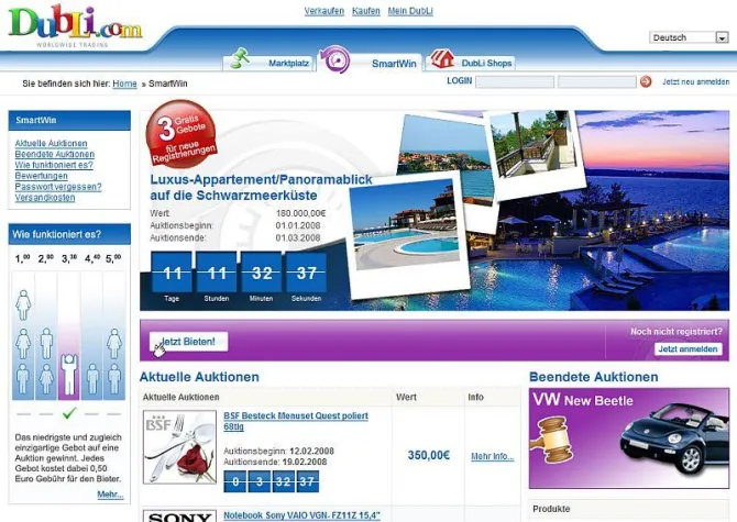 Bild: Auktionsportal DubLi lädt zum Besenabend mit Boris