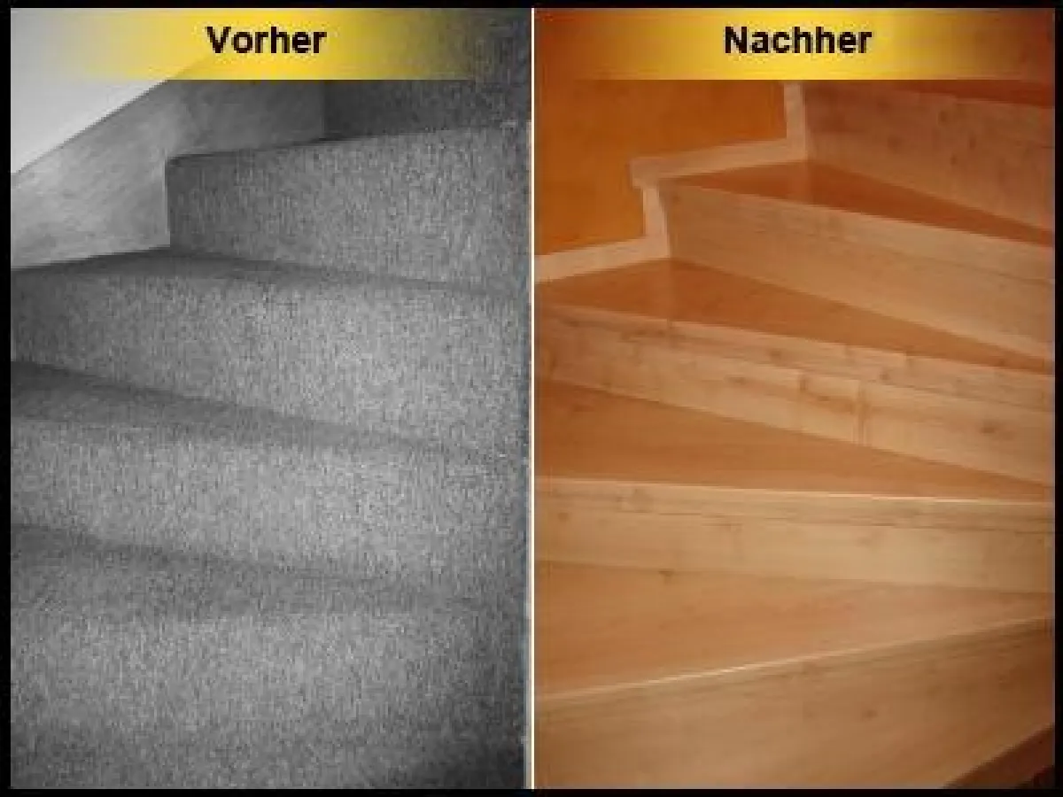 Trepperenovierung Ahorn