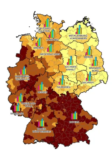 Bild: Der erste Spendenatlas Deutschlands - Wo und wofür wird in Deutschland gespendet?