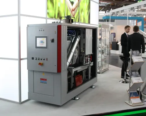 Bild: SOKRATHERM präsentiert neues BHKW-Kompaktmodul GG 50 auf den Messen E-world (Essen) und i+e (Freiburg)