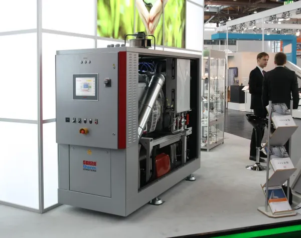 SOKRATHERM präsentiert neues BHKW-Kompaktmodul GG 50 auf den Messen E-world (Essen) und i+e (Freiburg) Bild: SOKRATHERM präsentiert neues BHKW-Kompaktmodul GG 50 auf den Messen E-world (Essen) und i+e (Freiburg)