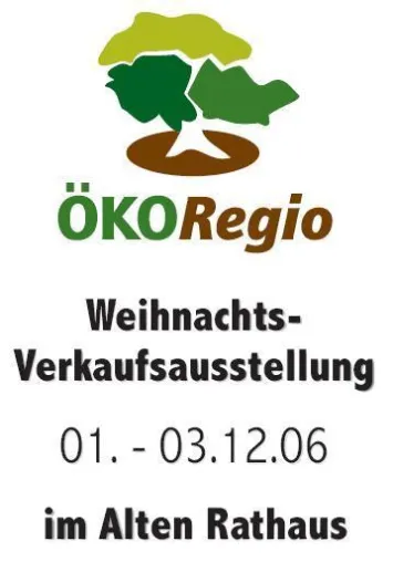 Bild: Ökologischer Weihnachtsmarkt  am ersten Adventswochenende