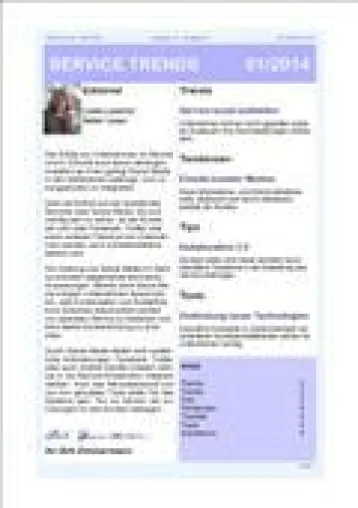 Bild: „Service, aber bitte sozial“ – Aktuelle Ausgabe des Newsletter SERVICE TRENDS jetzt erhältlich