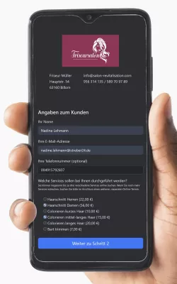 Bild: Online-Terminvergabe mit Fokus auf Datenschutz