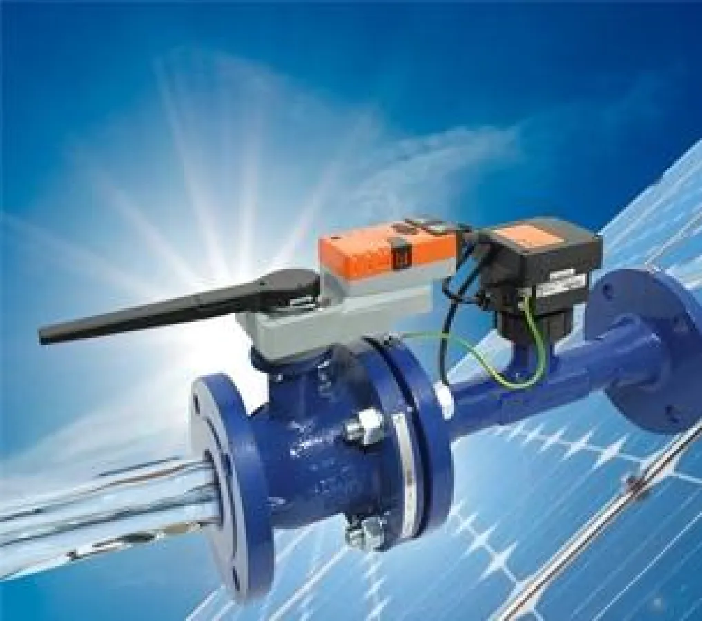 Regeln, abgleichen, absperren - Belimo EPIV Regel-Kugelhahn mit elektronischer Durchflusseinstellung vereint diese drei Funktionen