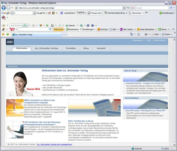 Neues Internetportal von Ax, Schneider Verlag Bild: Neues Internetportal von Ax, Schneider Verlag