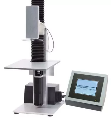 Bild: Programmierbarer Universalprüfstand für die Kraft-/Wegmessung