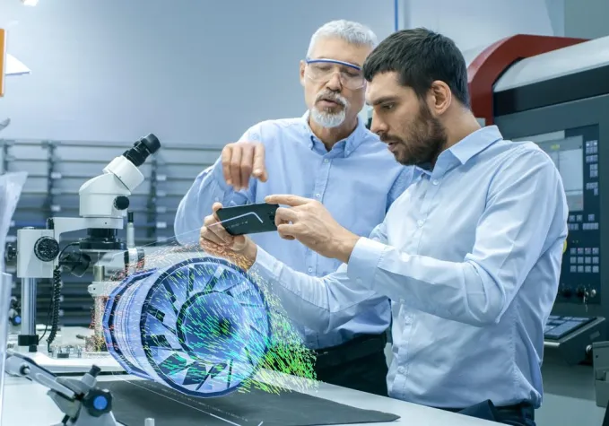 Bild: Die Fabrik in der Hosentasche dank Virtual Reality