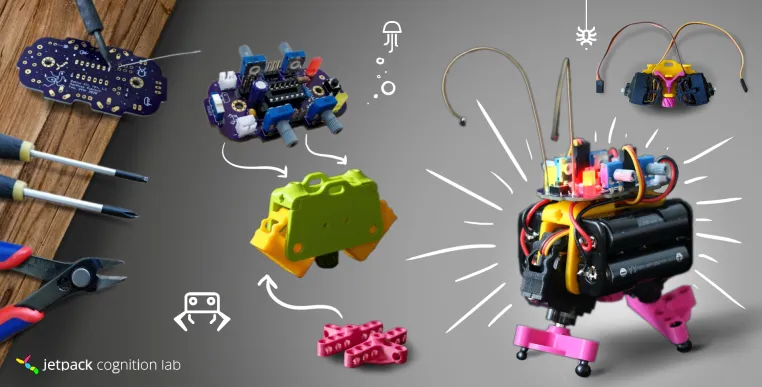 Bakiwi - ein DIY-Roboterbausatz für spielerisches Lernen zum ersten Mal auf Kickstarter verfügbar Bild: Bakiwi - ein DIY-Roboterbausatz für spielerisches Lernen zum ersten Mal auf Kickstarter verfügbar