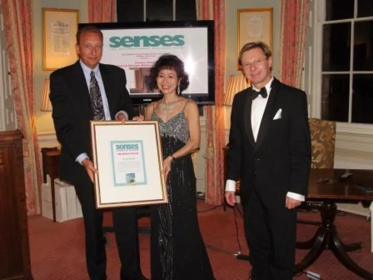 Carsten Schieck, Dr. Joo Fürst (SENSES Medical Wellness), Bernd J. Fürst (Verleger SENSES)