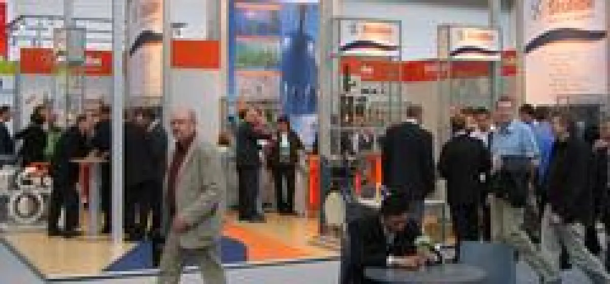 Schon auf der Achema in Frankfurt heiß umlagert:  Der ASV-Stübbe-Messestand