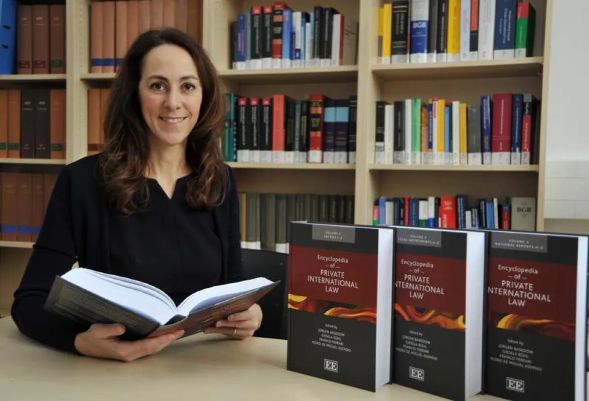 Prof. Dr. Giesela Rühl von der Uni Jena ist Mitherausgeberin der „Encyclopedia of Private International Law“. Das vierbändige Werk bietet eine Bestandsaufnahme zum Internationalen Privatrecht. (Foto:
