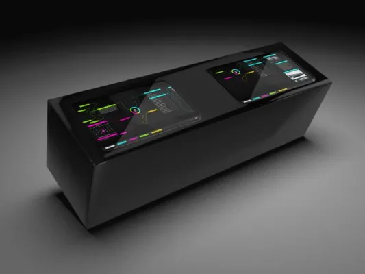 COSALUX REALISIERT MULTITOUCH TERMINALS FÜR GERMAN CENTRE SHANGHAI Bild: COSALUX REALISIERT MULTITOUCH TERMINALS FÜR GERMAN CENTRE SHANGHAI