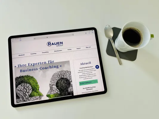 Bild: Neue Homepage der RAUEN Group