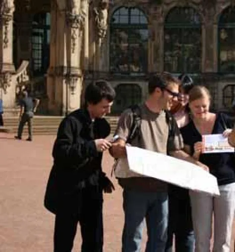 Bild: Peekaboo- die pfiffigste Schnitzeljagd Sachsens startet dritte Tour durch Dresden