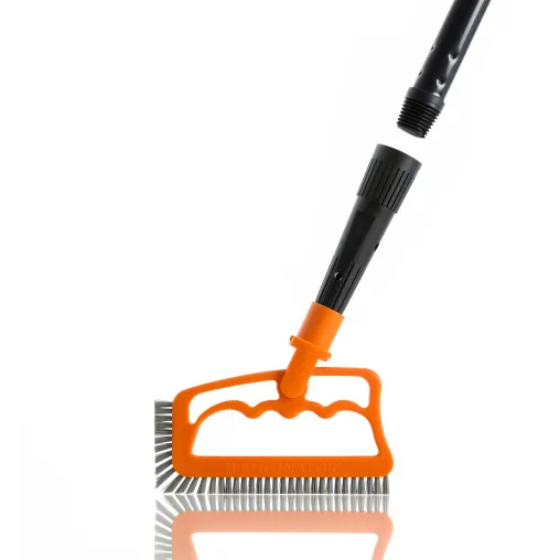 Bild: ++ FUGINATOR® Fugenbürste ++ Werkzeugloser Adapter für alle Haushaltstiele mit EU Gewinde++