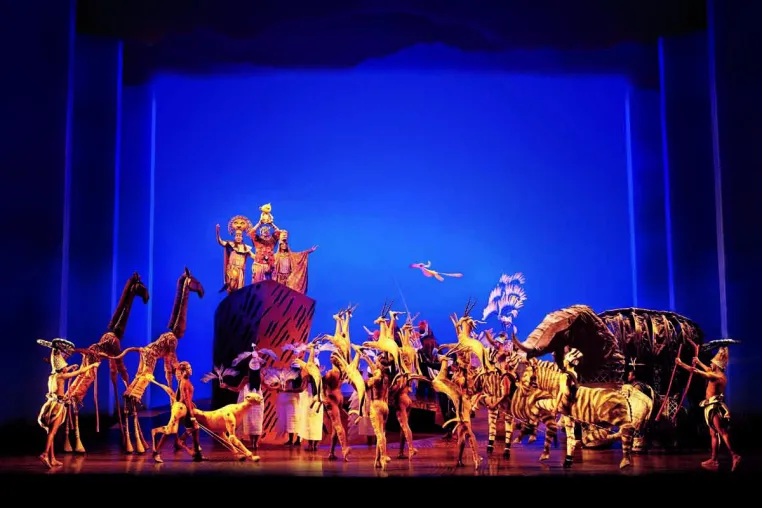 Bild: Disney-Musical „Der König der Löwen“ mit Powermanagement von LSC