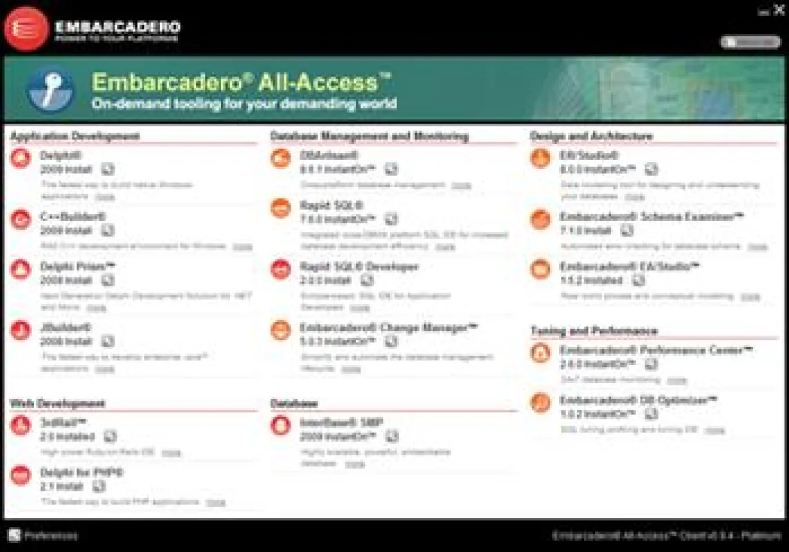 Neu: Embarcadero All-Access Lizenzprogramm
