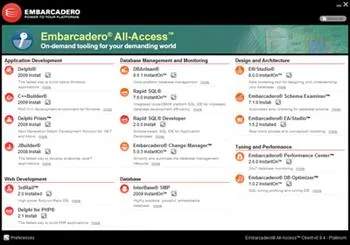 Bild: Lizenzprogramm All-Access von Embarcadero Technologies jetzt bei SOS Software Service