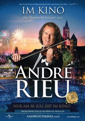 Bild: Weltstar und „Walzerkönig“ André Rieu feiert Jubiläum des Johann Strauss Orchesters mit Kinoevent am 30. Juli