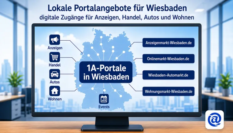 Bild: Wiesbaden erhält mit 1A-Portale.de zentrale Einstiege für lokale Angebote und Handel