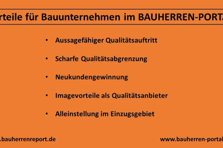 Bild: Schwache Nachfrage im Hausneubau zwingt Bauunternehmer zu innovativem Handeln