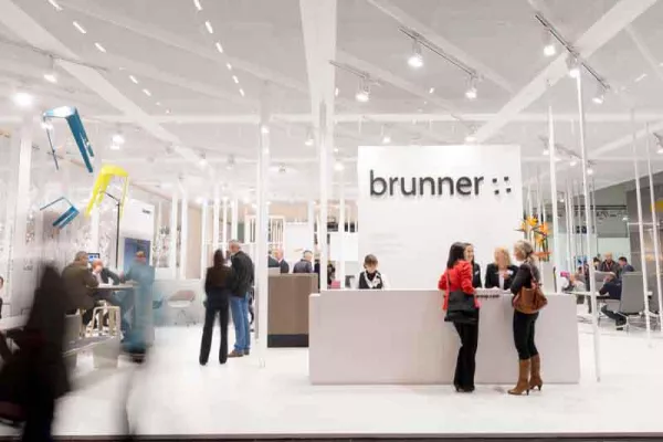 Bild: b&b eventtechnik stattet ORGATEC-Auftritt von Brunner aus