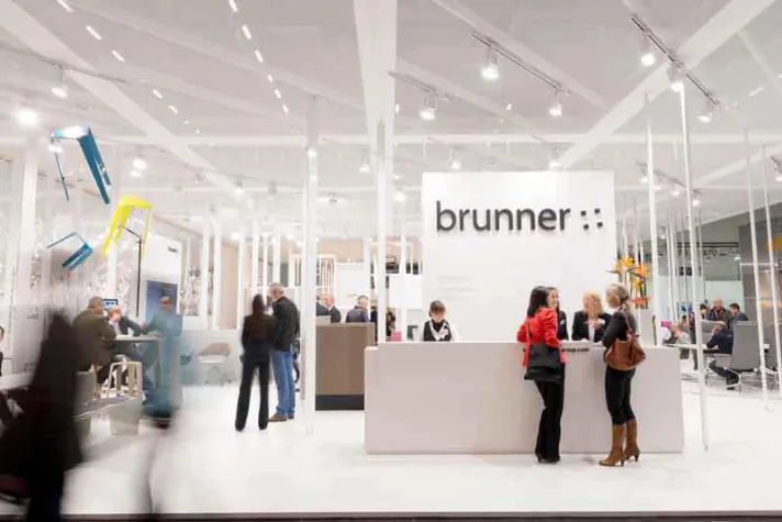 Bild: b&b eventtechnik stattet ORGATEC-Auftritt von Brunner aus