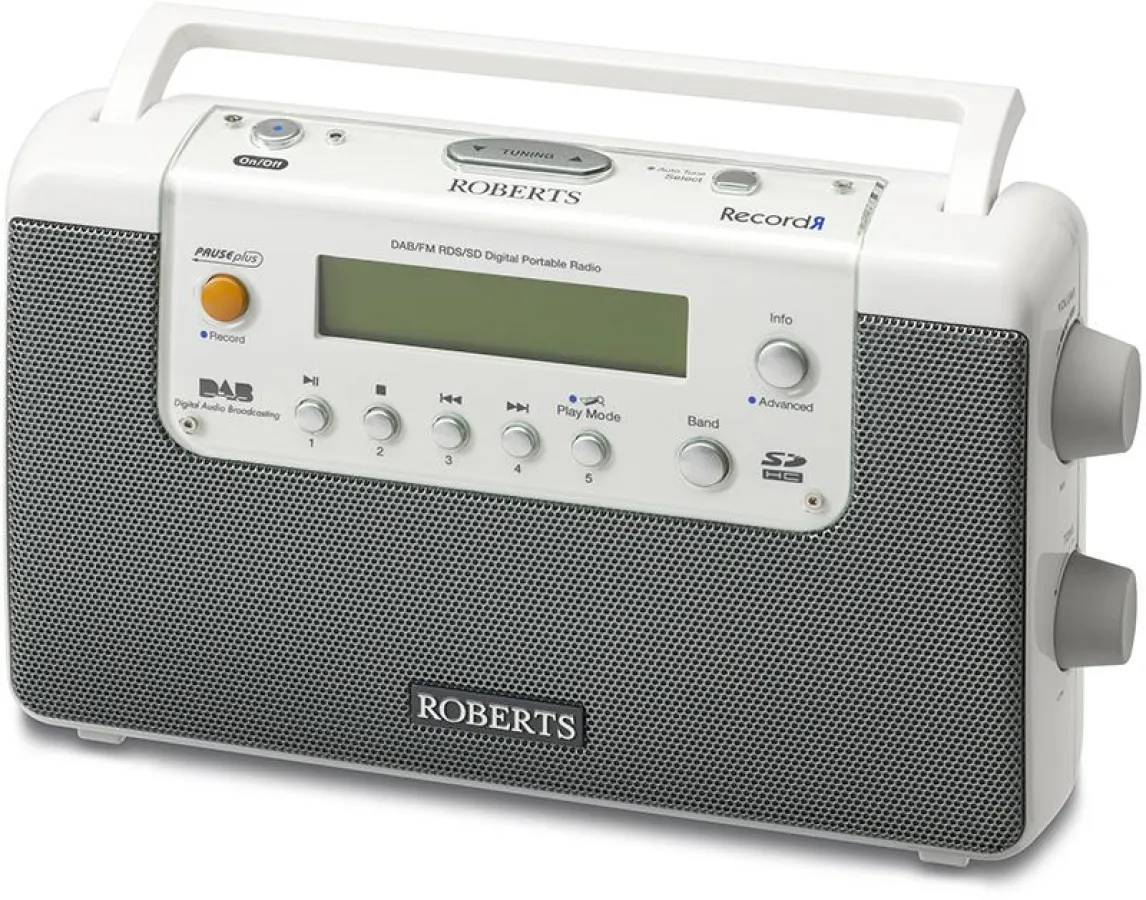 Roberts RecordR: DAB+ und UKW RDS SD-Karten-Radiorekorder