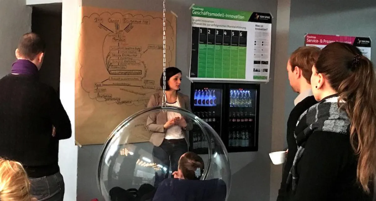Innovations-Workshop bei SPHEREA in Ulm mit TOM SPIKE