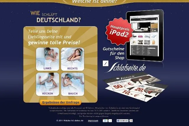 Bild: Wie schläft Deutschland?