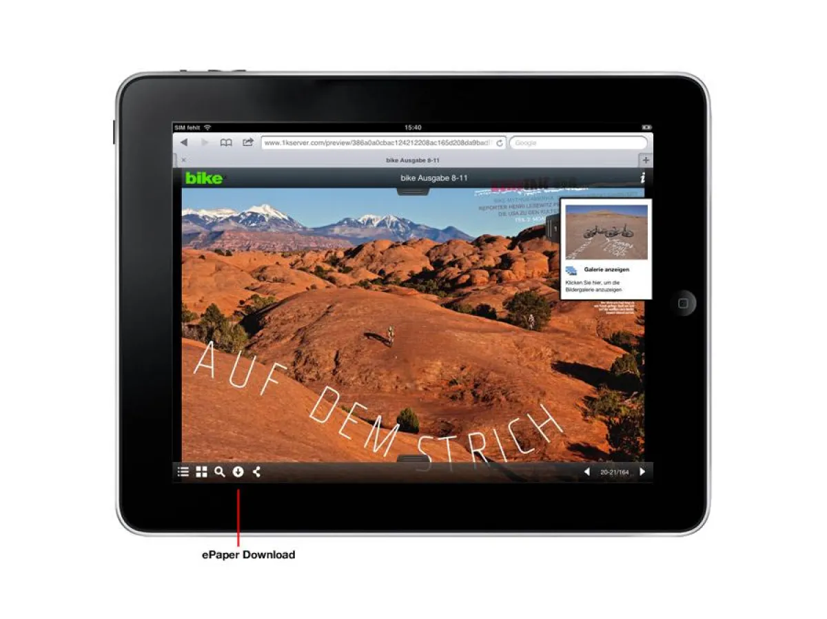 Pageflip offline lesen mit Android Tablet und iPad