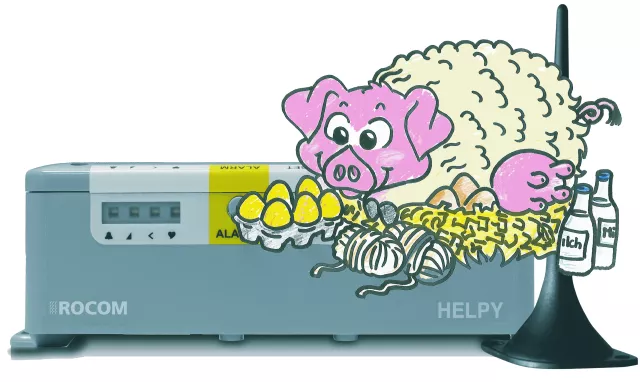 Bild: Helpy 2W-EWMS Notrufgerät der IV. Generation jetzt auch mit VoLTE